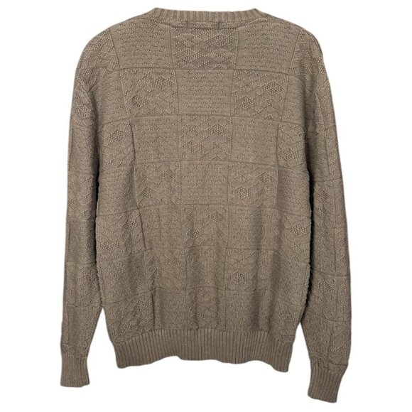 Vintage Northern Golf Elements Sweater Retro 90s Grandpa Knit - Picture 5 of 6